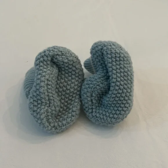 Carter's Baby Dinosaur Crochet Bootie Socks - Picture 3 of 4